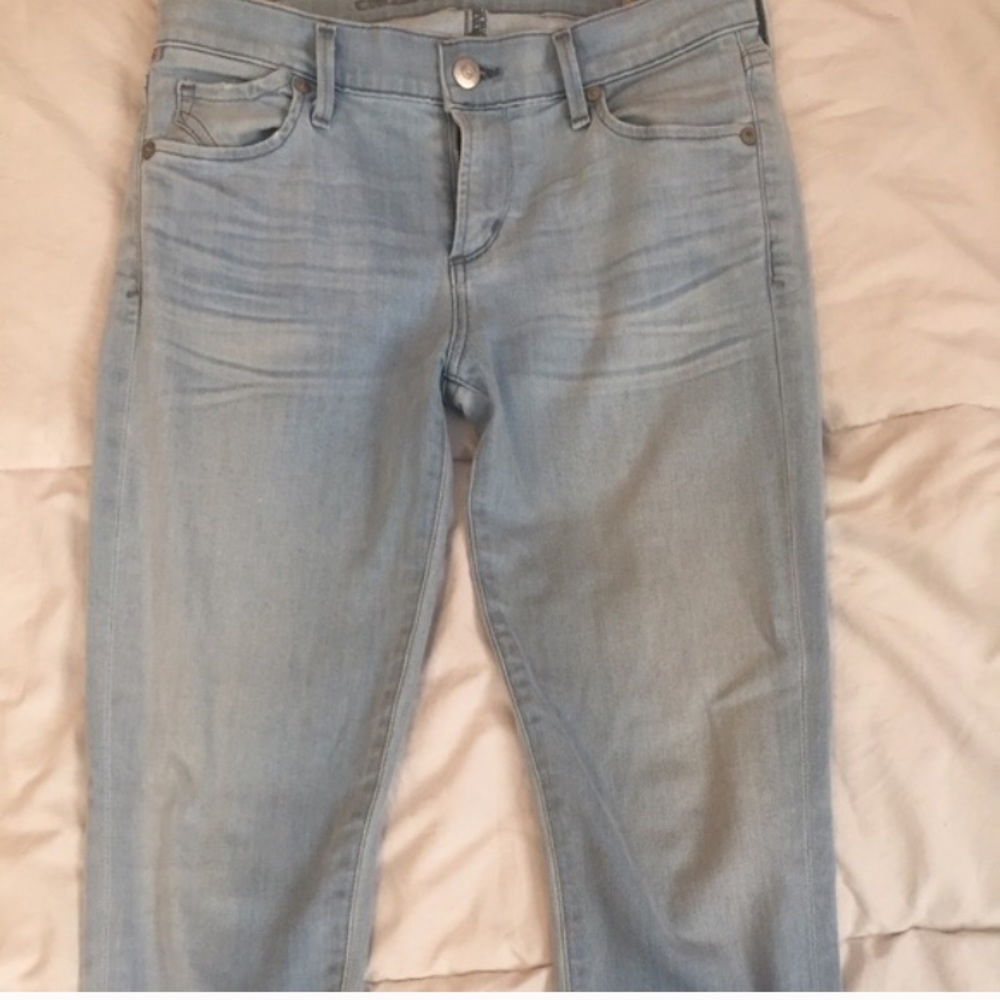 Citizens of Humanity, light wash, Avedon style