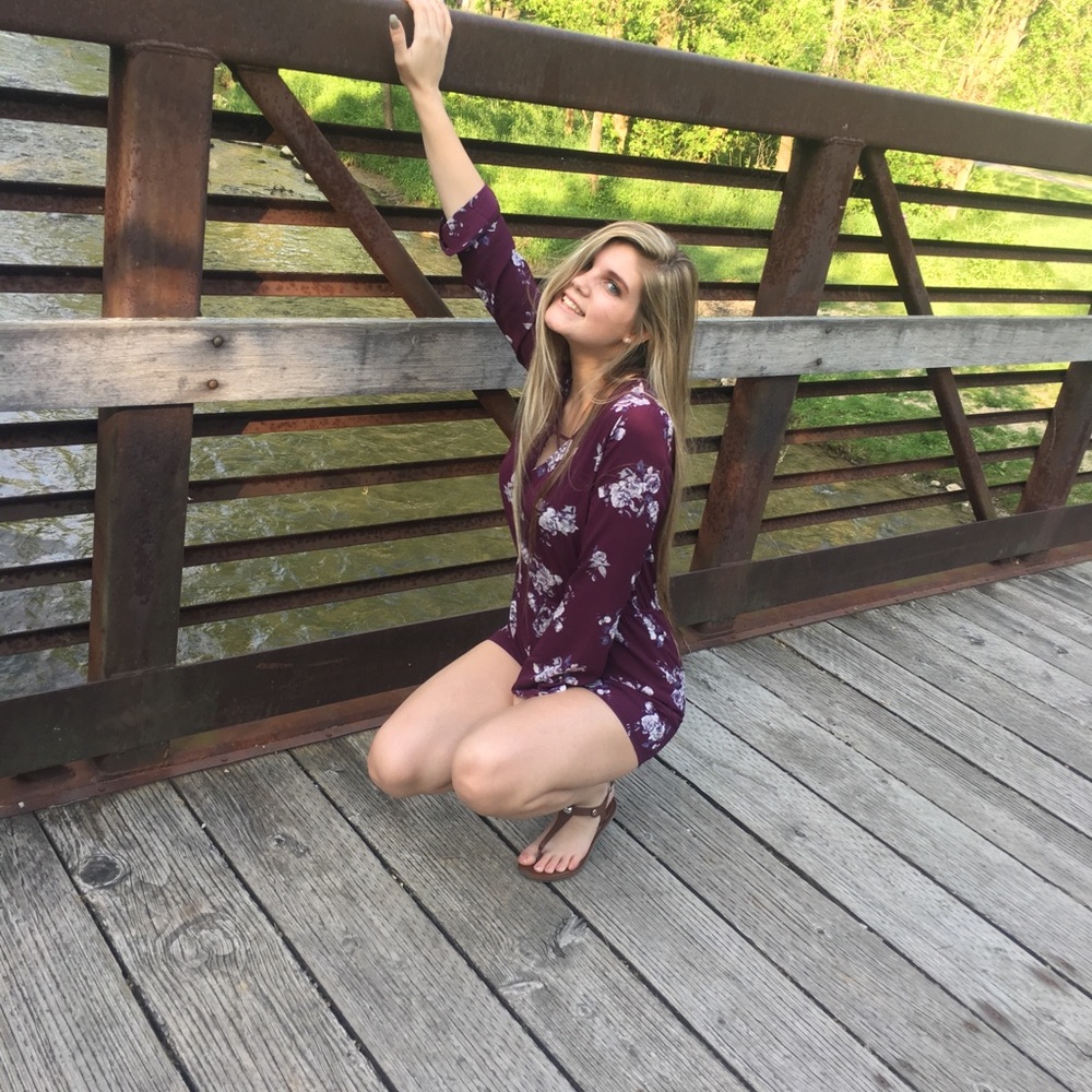 Rue 21 romper!! Floral