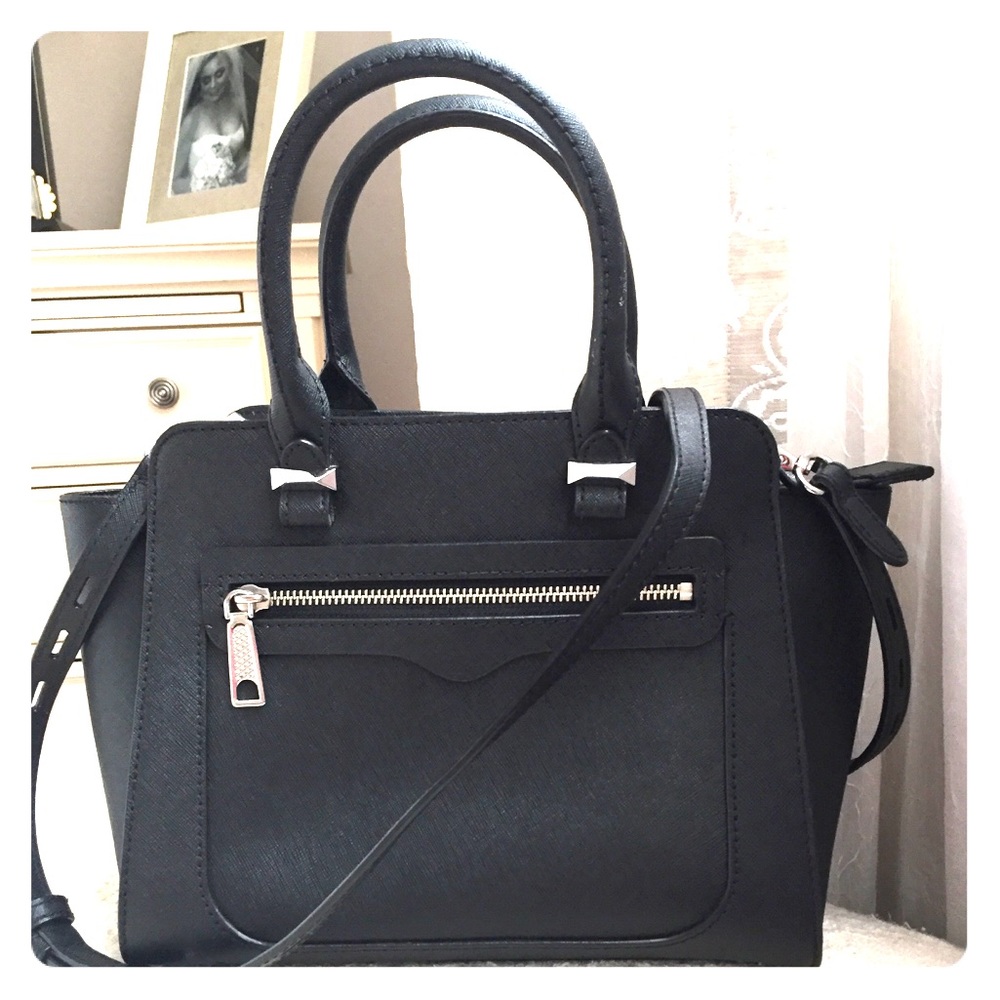 Rebecca Minkoff Crossbody Saffiano Black Purse