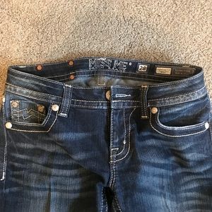 MissMe Jeans 28 boot-cut/ mid-rise