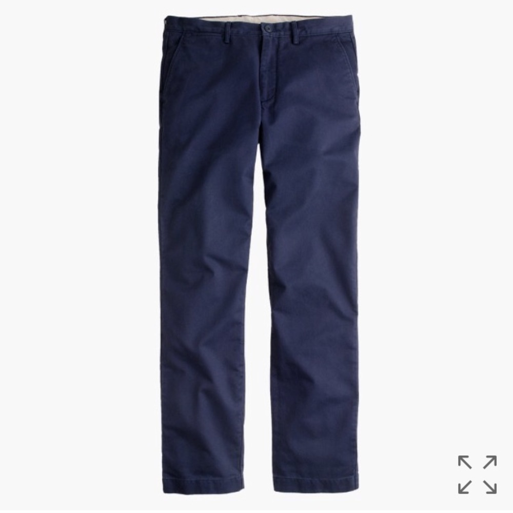 Men’s Navy urban slim fit chino