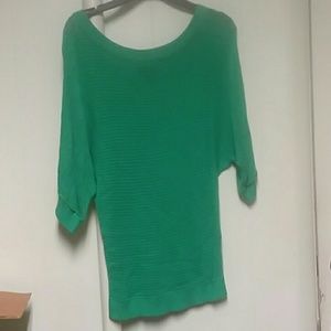 Green blouse