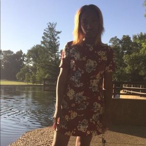Umgee USA floral mini dress