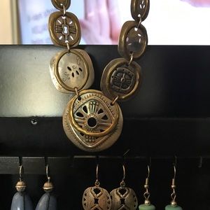 Earrings and Necklace