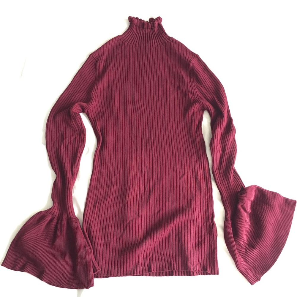 H&M bell sleeve sweater