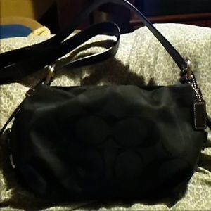 BLACK COACH BAG