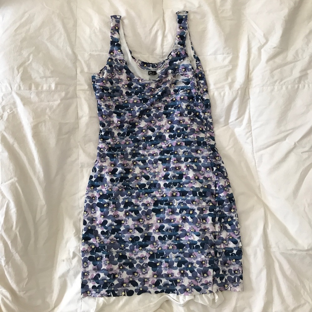 Floral bodycon dress