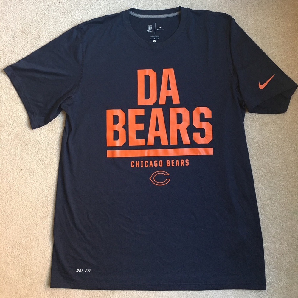 Chicago Bears Dri-fit Fan Shirt