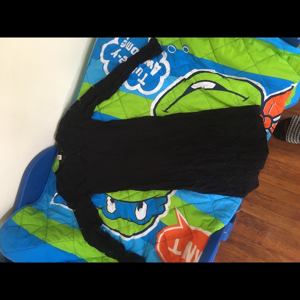 Black stretchy dress