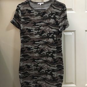 Super cute Camo T-shirt style dress/tunic