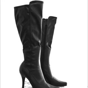 Chinese Laundry over the knee boots Black