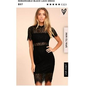 Remarkable Black Lace Dress - Lulu's