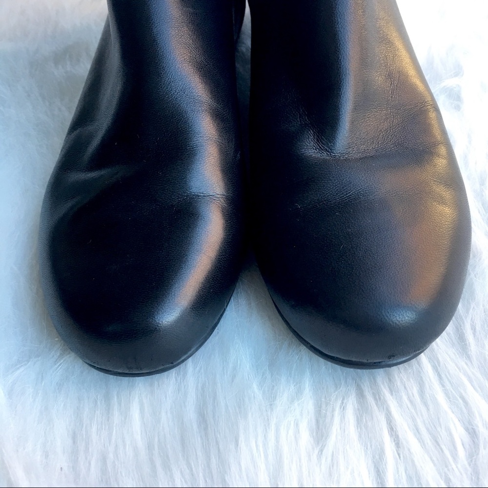 Stuart Weitzman Leather Over The Knee 5050 Boots - Picture 3 of 7