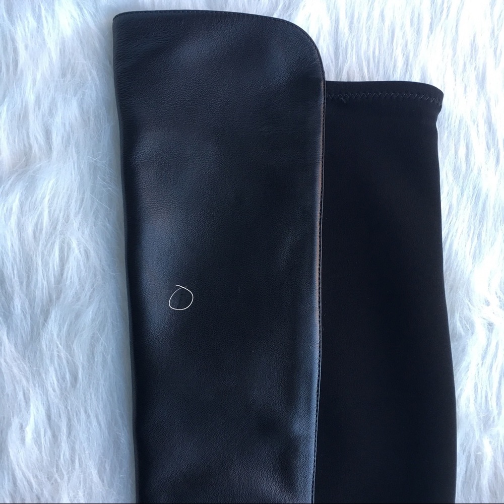 Stuart Weitzman Leather Over The Knee 5050 Boots - Picture 5 of 7