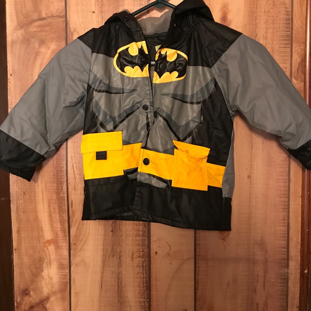 Batman Rain Coat size 2t