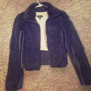 Bebe Rabbit Fur Coat