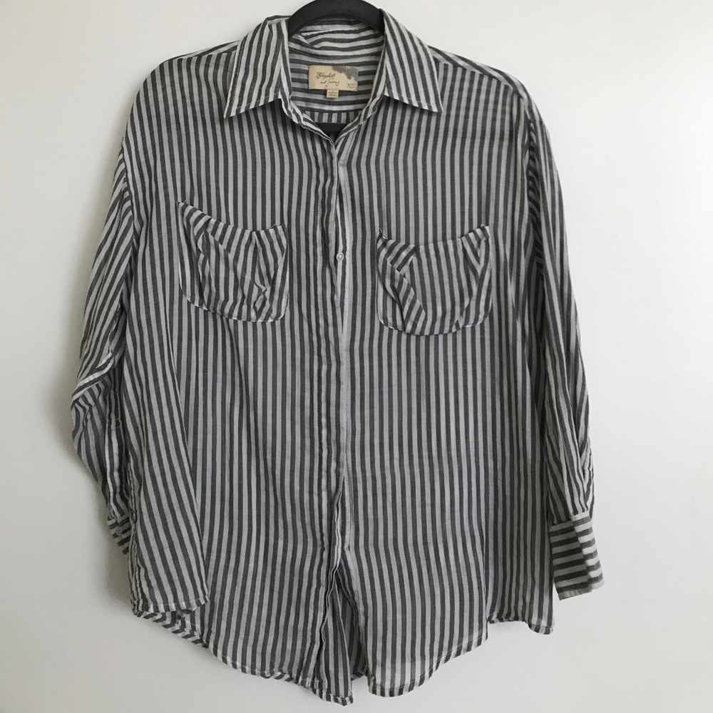 Striped Button Down