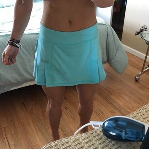 HEAD tennis skort turquoise