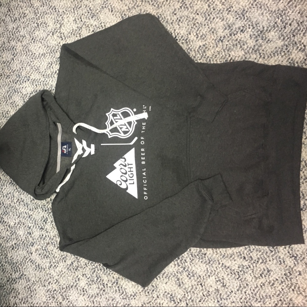 Coors Light NHL fleece hoodie