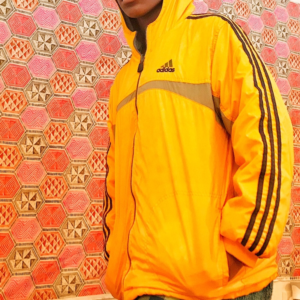 Vintage Original Adidas Reversible puffy coat