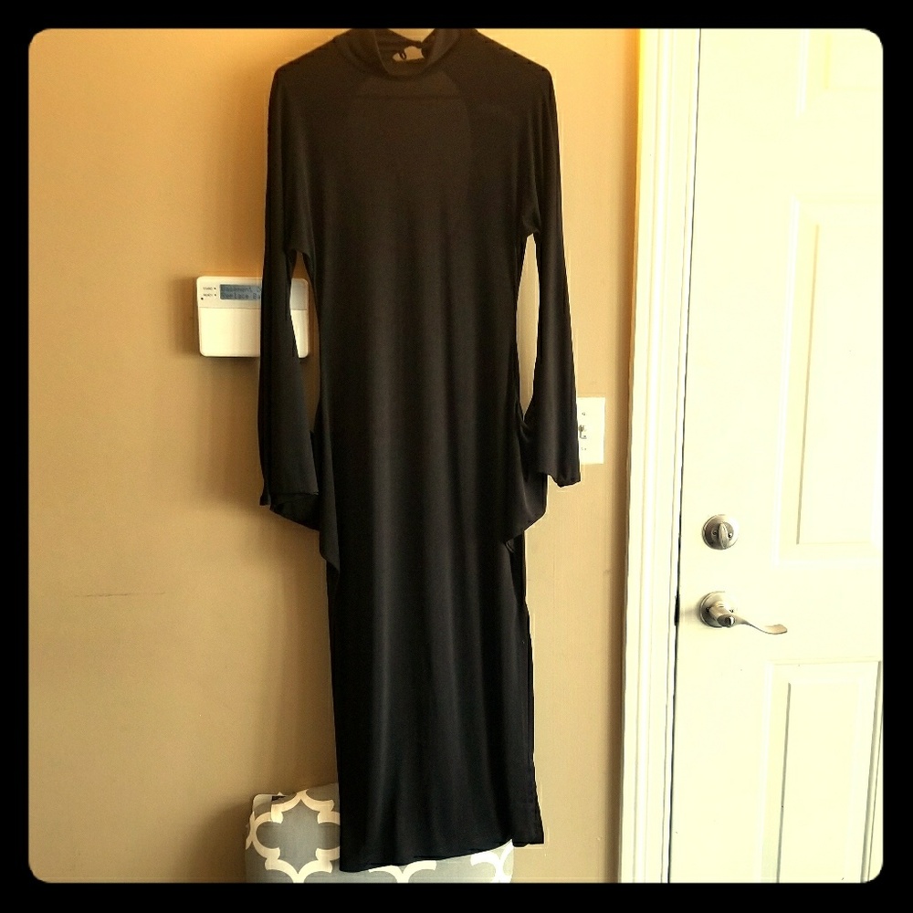 Black Batwing Dress NWOT