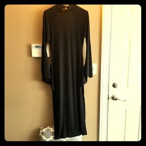 Black Batwing Dress NWOT
