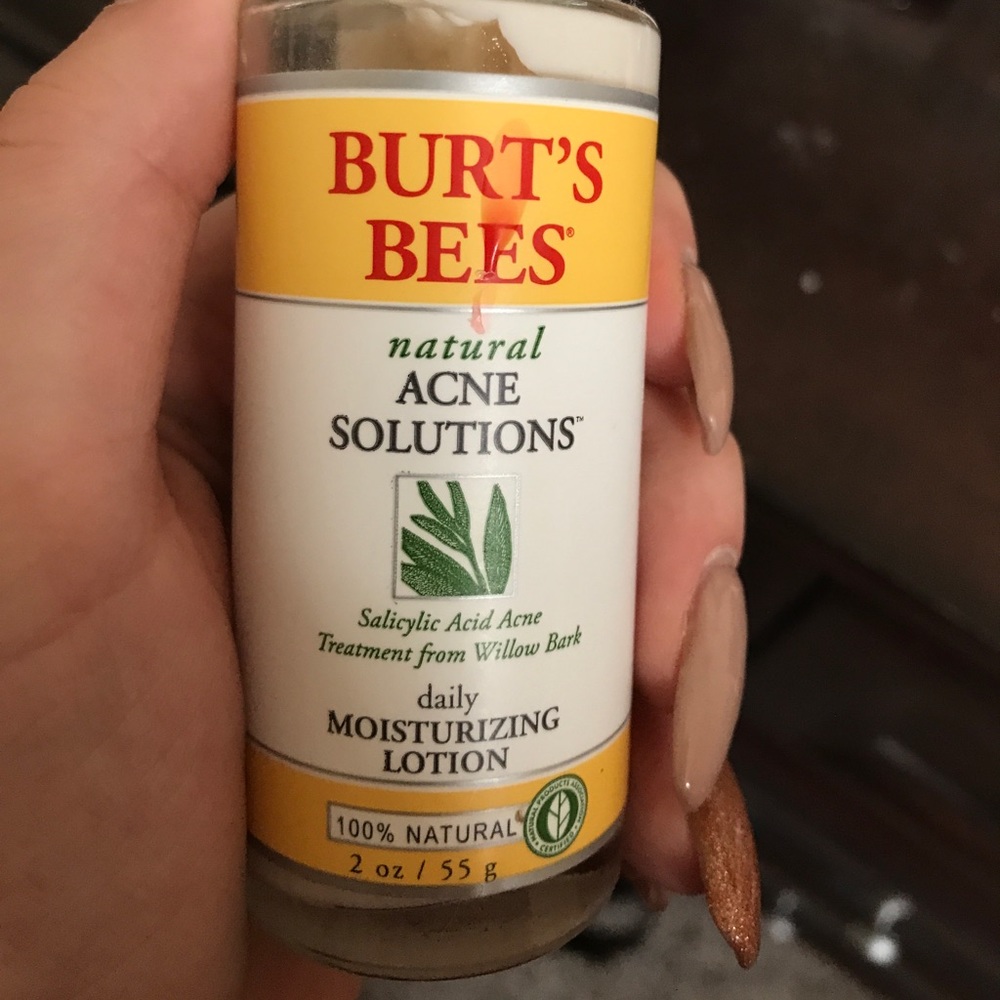 Burt’s bees acne lotion