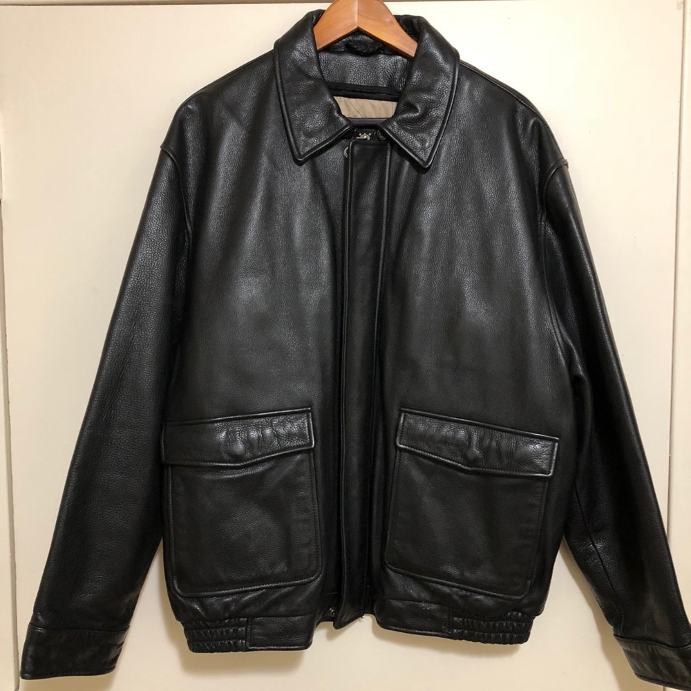 Men’s leather jacket