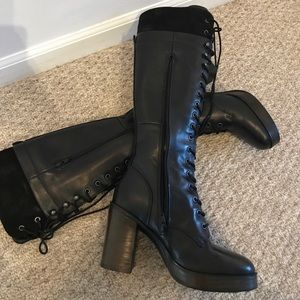 *Never Worn* Steve Madden Chunky heel combat boot