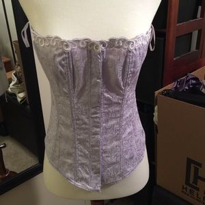 Lilac corset