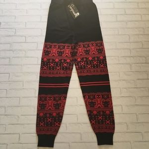 Sourpuss skeleton gingerbread sweater leggings