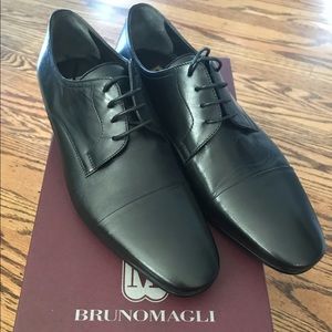 Bruno Magli Martico Nappa 7.5 M NWT black leather