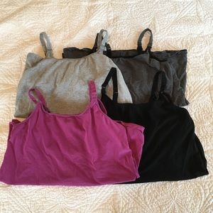 Nursing Tanks 4 Pack