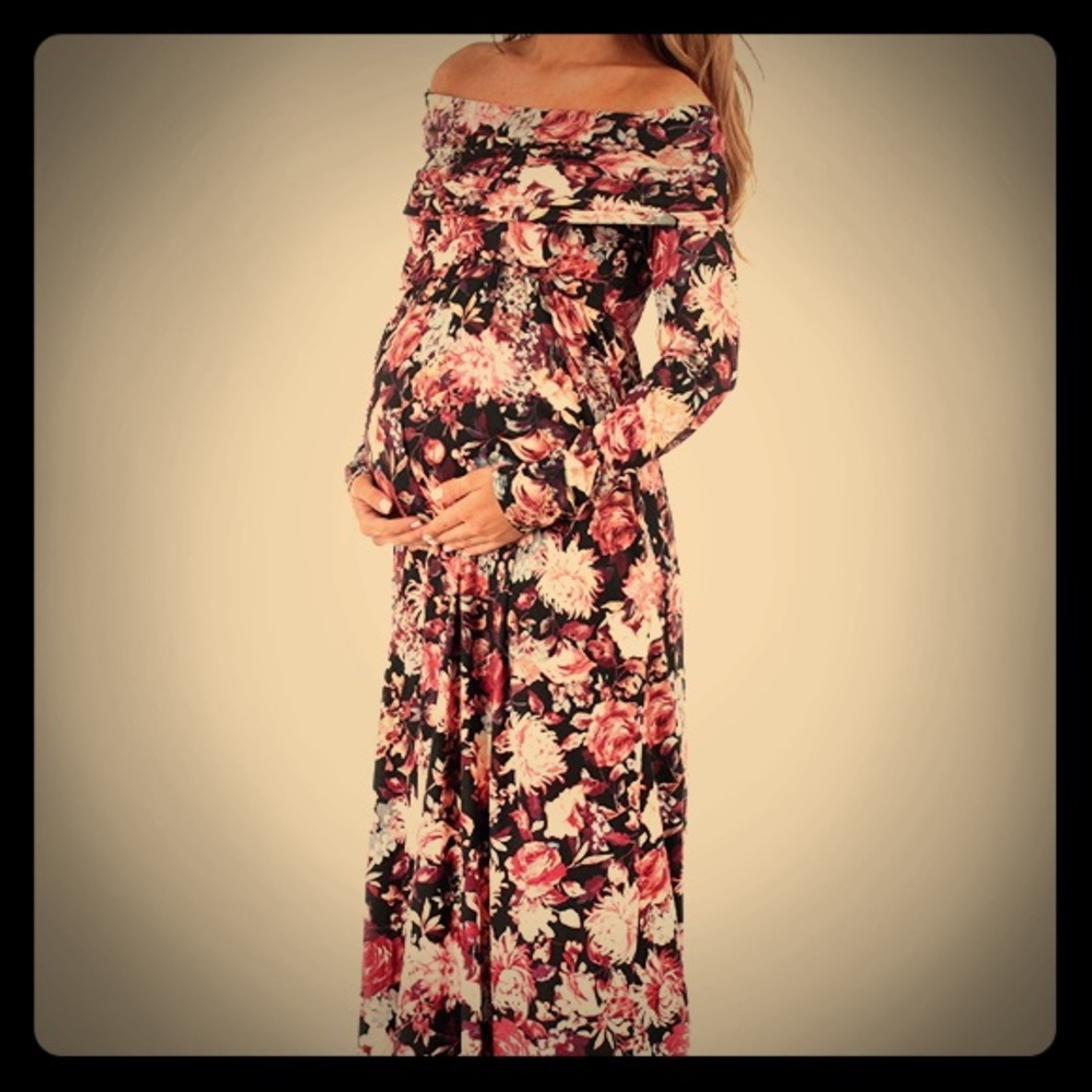 Pregnancy Flower Dress ***