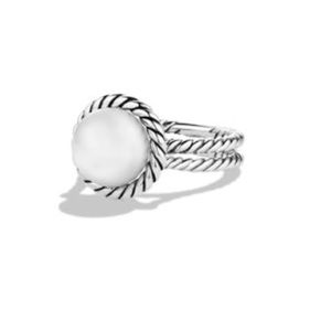 David Yurman Cable Pearl Ring