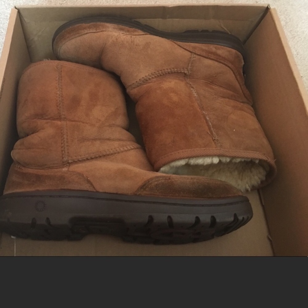 Hard bottom ugg boots
