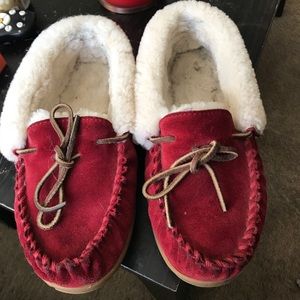 Authentic LL BEAN women’s moccasin size 8