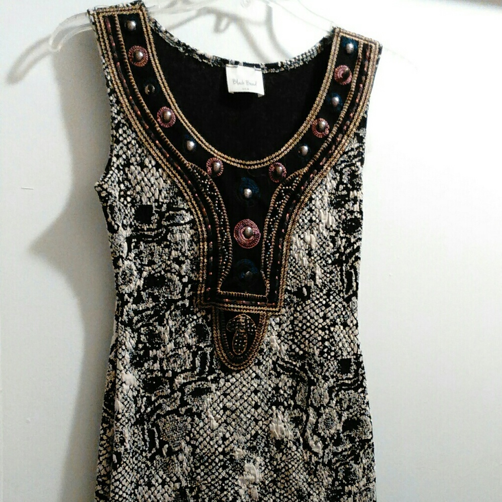 Black Bead Designer dress