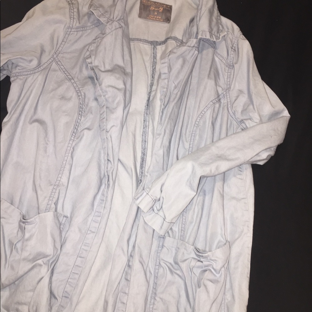 Long open duster (ankle length)