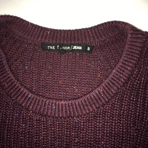 Rag and bone heavy cotton sweater