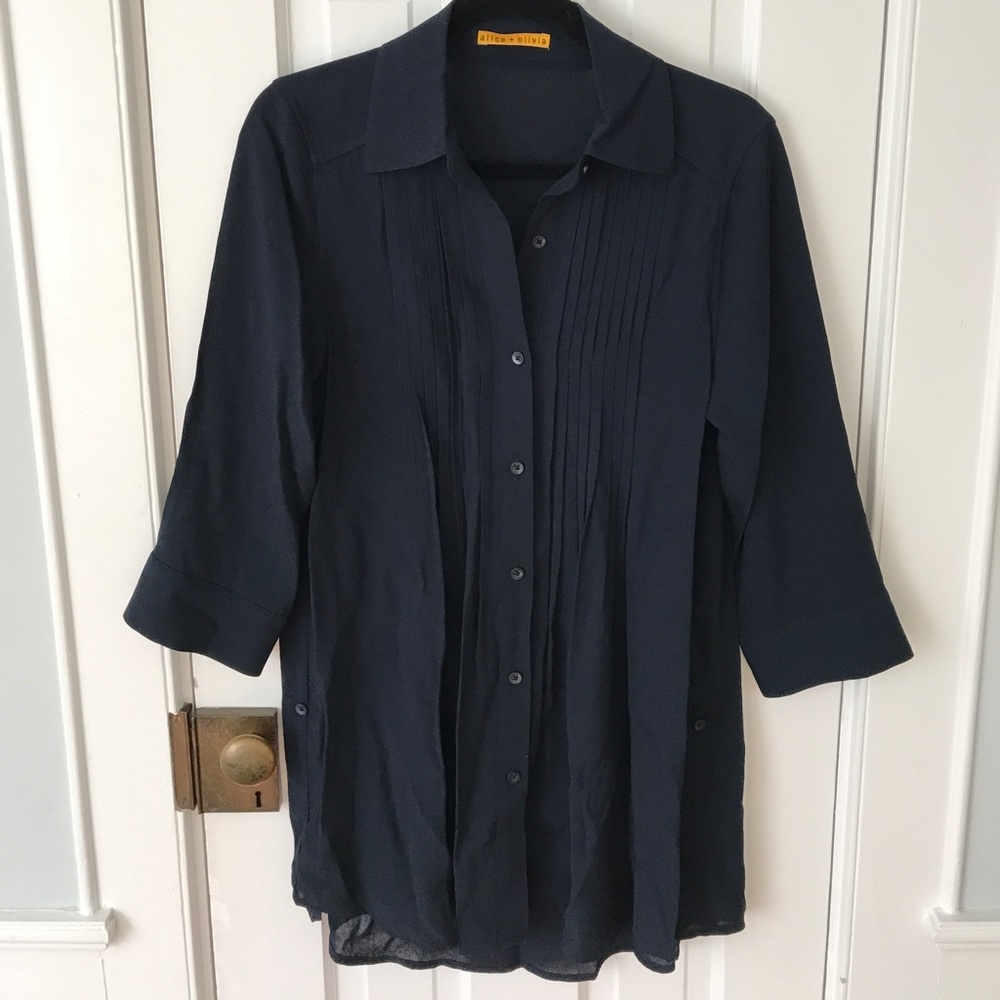 Alice + Olivia Button Down Dress