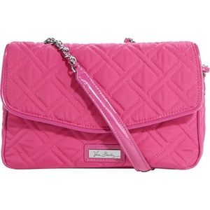 Vera Bradley Chain Shoulder Bag Fuchsia, NWT