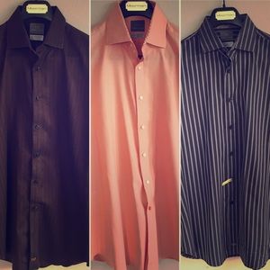 Thomas Dean Dress Shirt Trio