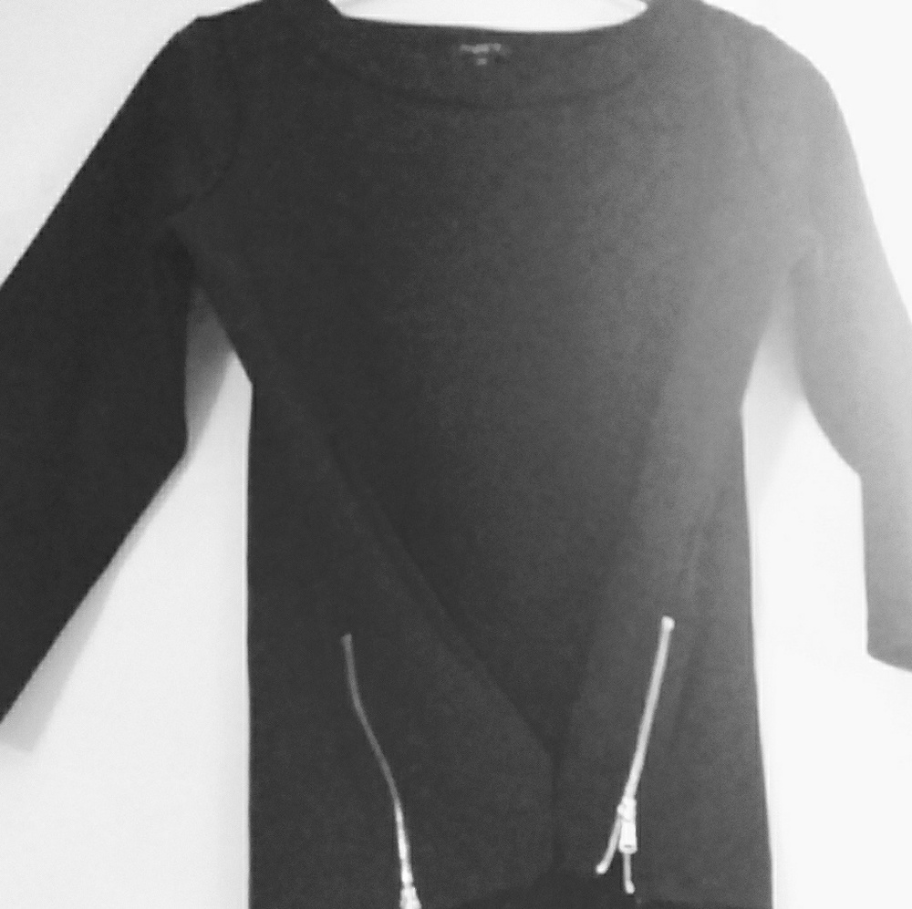 Double Zipper Blouse