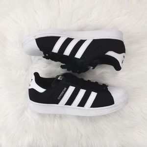 *NEW* Black White Adidas Original Superstar