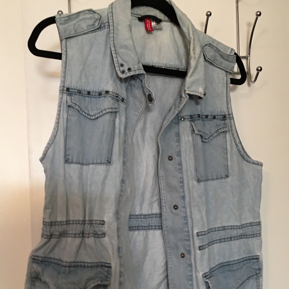 H&M denim vest
