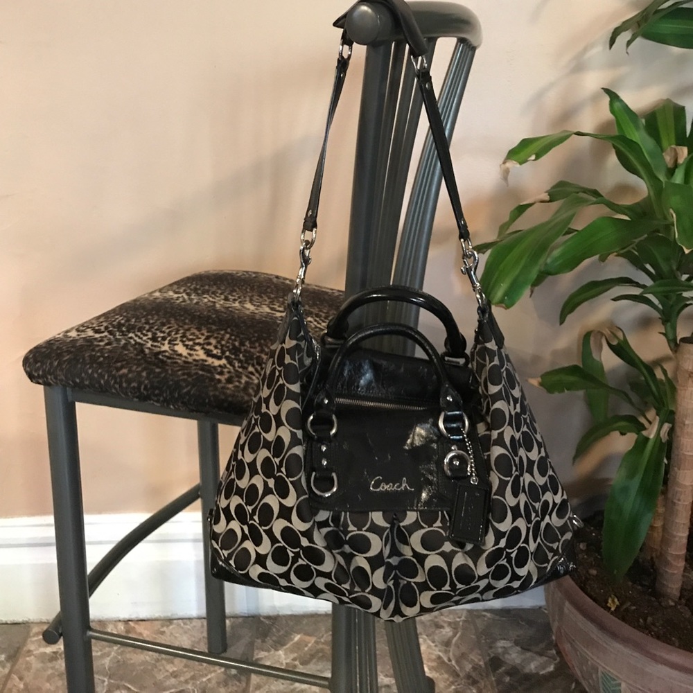 Coach Ashley Satchel w/ Free Matching Wallet