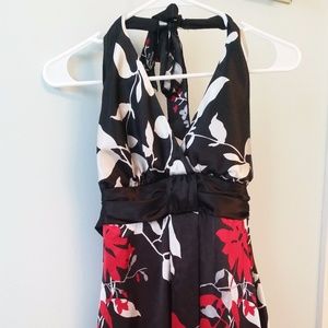 Charlotte Russe Size 7 formal dress red black