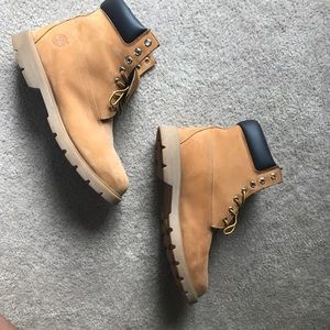 Timberland Nubuck Suede Wheat Boots