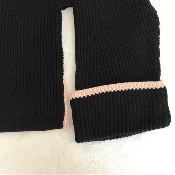 Topshop Contrast Back Sweater - Picture 5 of 8